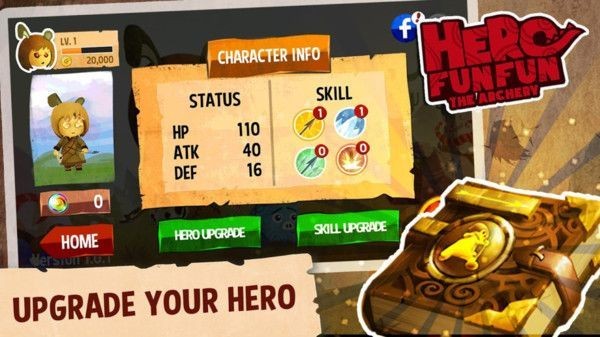 射箭英雄的图册