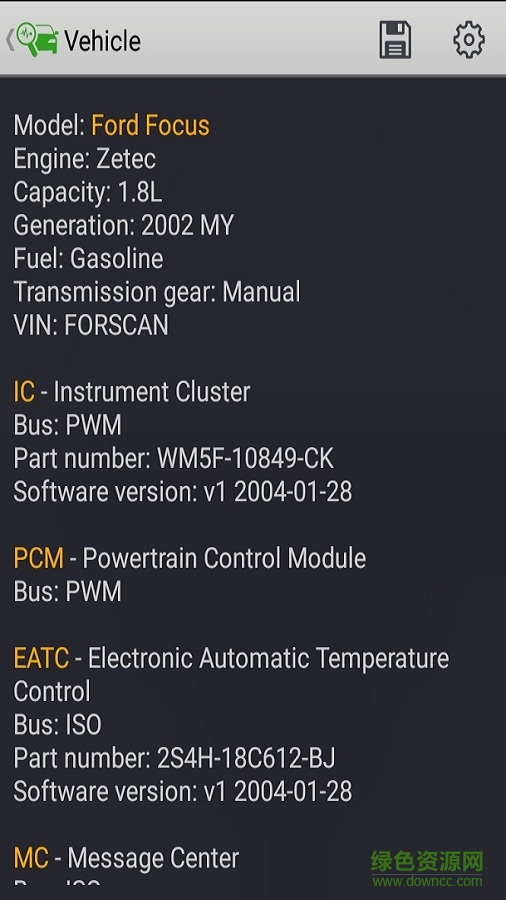 FORScanLiteapp的图册
