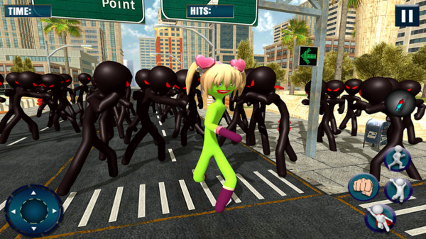 火柴人女孩中文版的图册