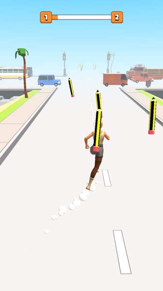 画线过马路的图册