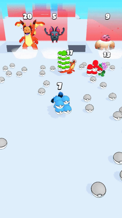 龙蛋收集小游戏的图册