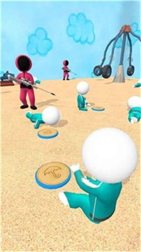 鱿鱼游戏执法者的图册