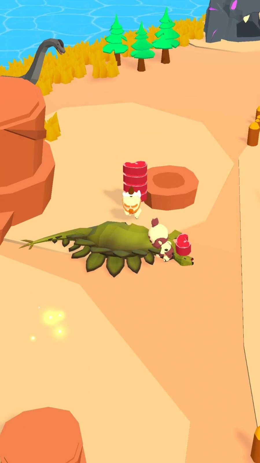 迪诺岛伐木的图册