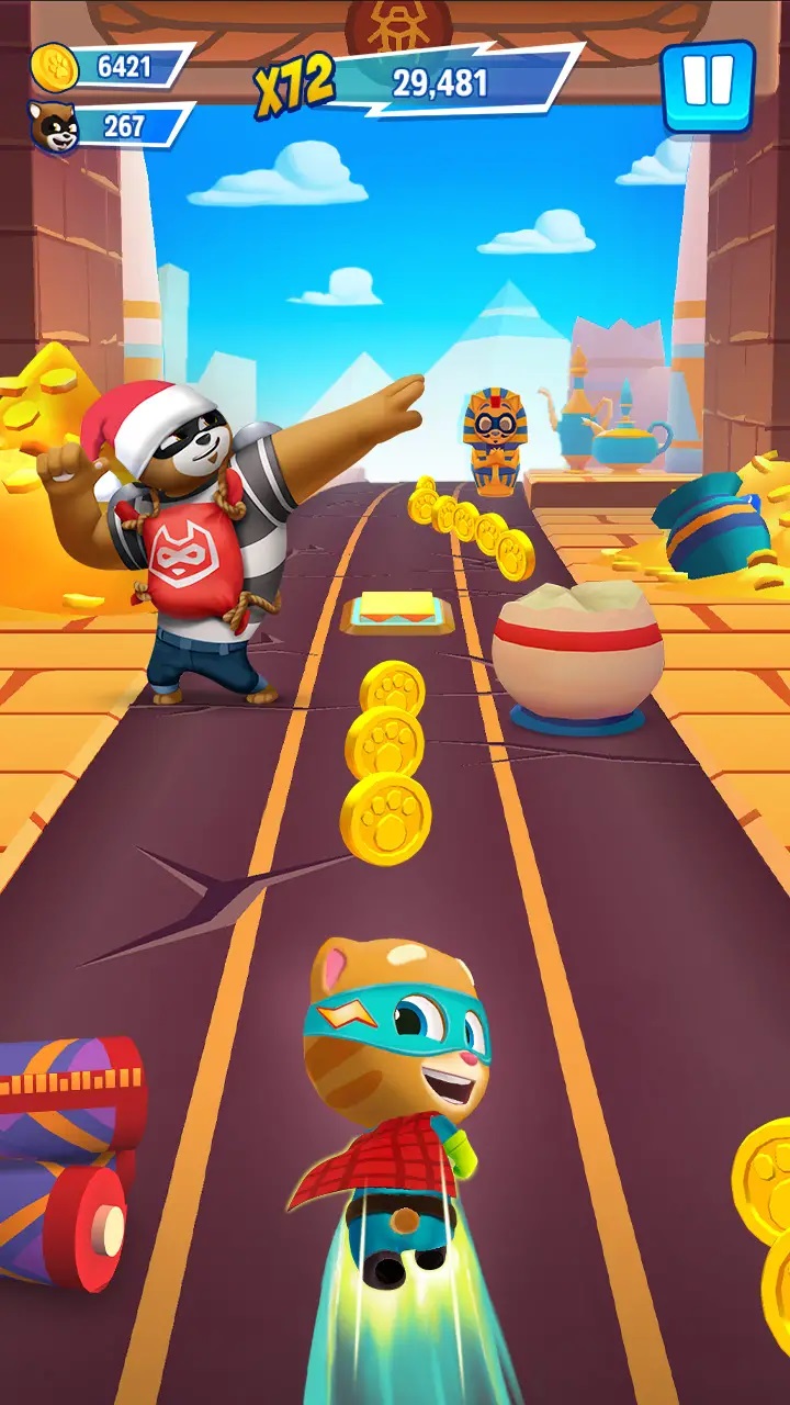 汤姆猫英雄跑酷2024最新版的图册