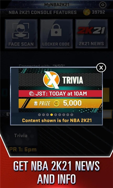 MyNBA2K21官方移动端的图册