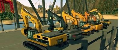 重型挖掘机3D的图册