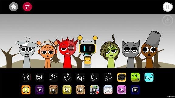 节奏盒子僵尸版的图册