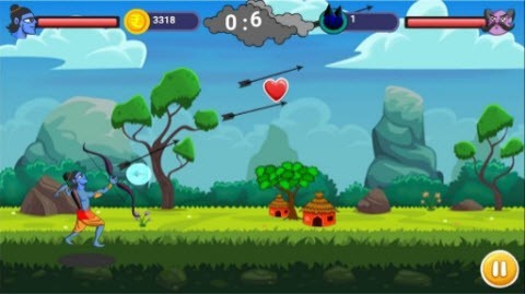 罗摩古代武士的图册