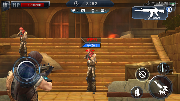 火线冲突破解版无限钻石无限金币的图册