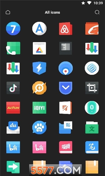 时七图标包软件的图册