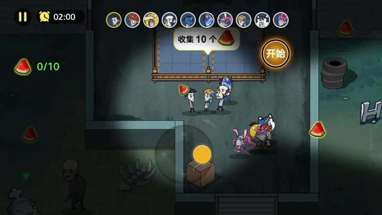 恐怖奶奶屠夫躺平躲猫猫的图册