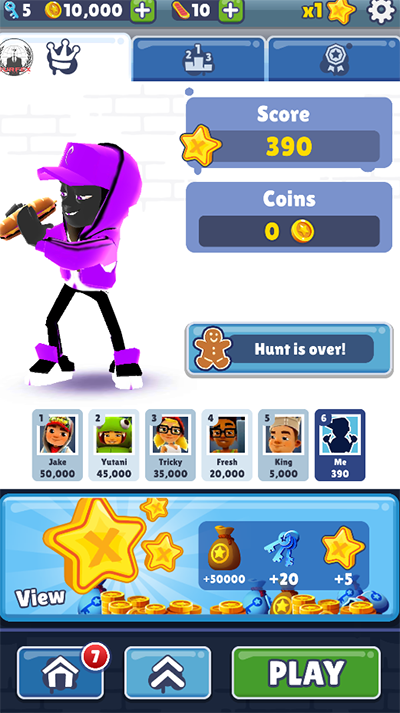 地铁跑酷hc专属版本的图册