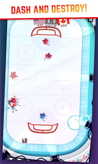 残暴曲棍球的图册