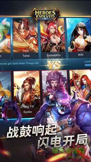 英雄进化内购的图册