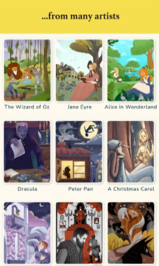 名画故事手游的图册