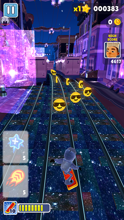 地铁跑酷小呆呆二改版本的图册