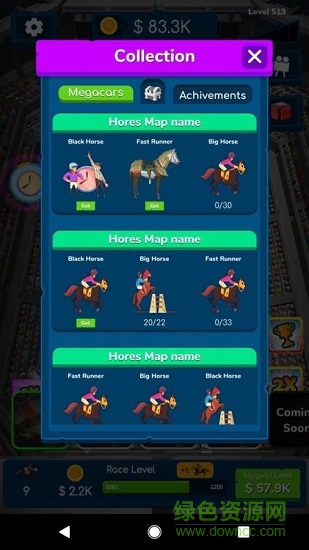 放置生活大亨赛马游戏的图册