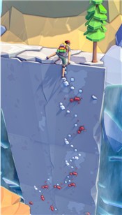 男孩的攀登冒险的图册