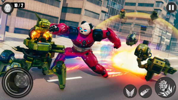 飞天熊猫机器人的图册