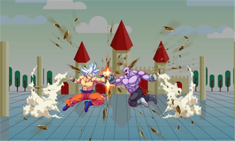 龙珠Z超级悟空战斗的图册