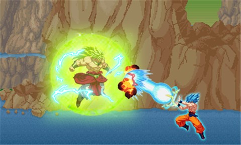 龙珠Z超级悟空战斗的图册