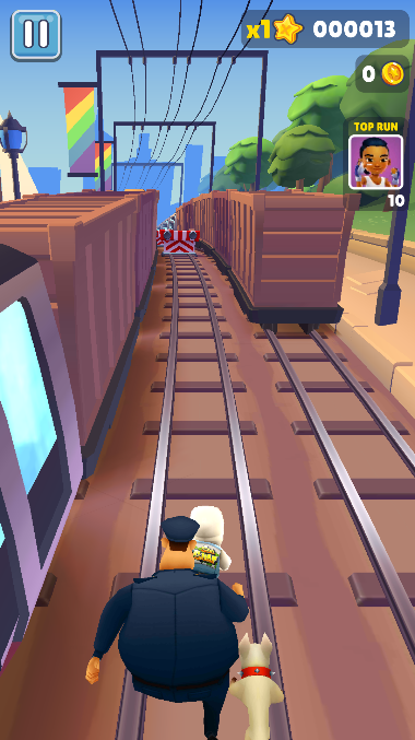 地铁酷跑跑酷全皮肤全滑板的图册