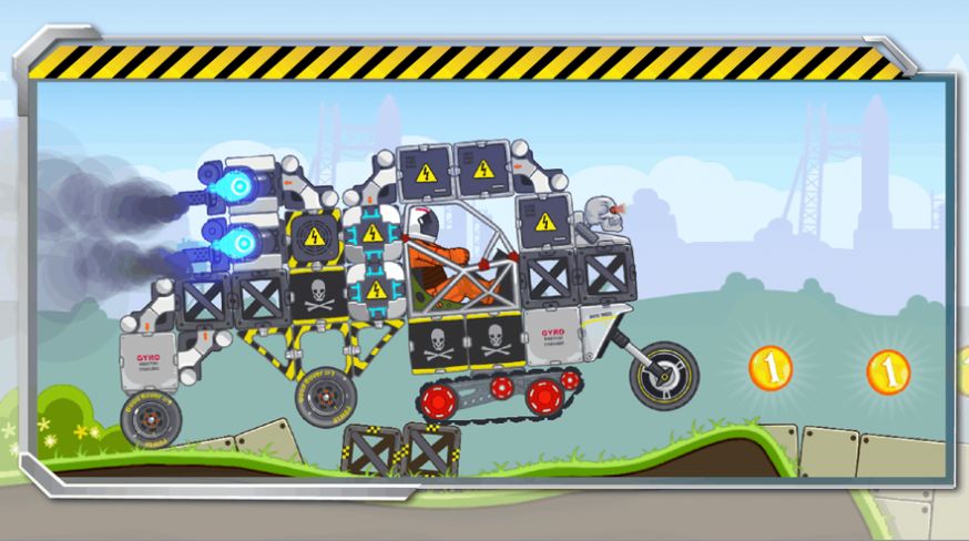 暴爽疯狂赛车游戏的图册