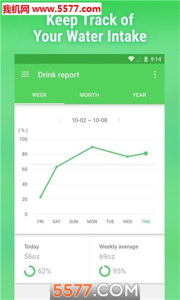 喝水计划安卓版(计划表)的图册