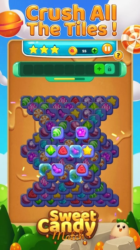 甜蜜的糖果拼图游戏的图册