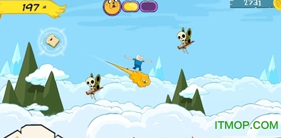 冒险时间疯狂飞行的图册