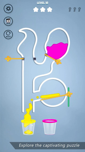 彩色流动的图册