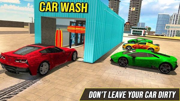 洗车场服务站的图册