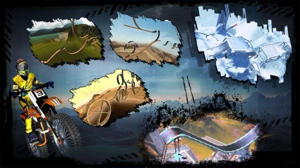 摩托车特技大师的图册