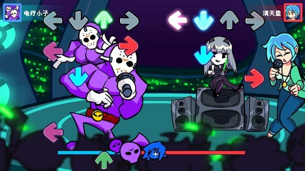 周五夜放克黑色星期五之夜游戏的图册