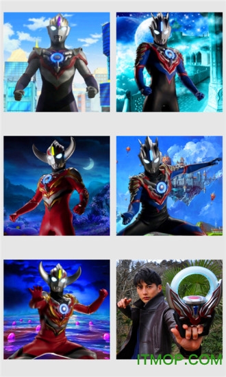 欧布奥特曼拼图游戏中文版的图册