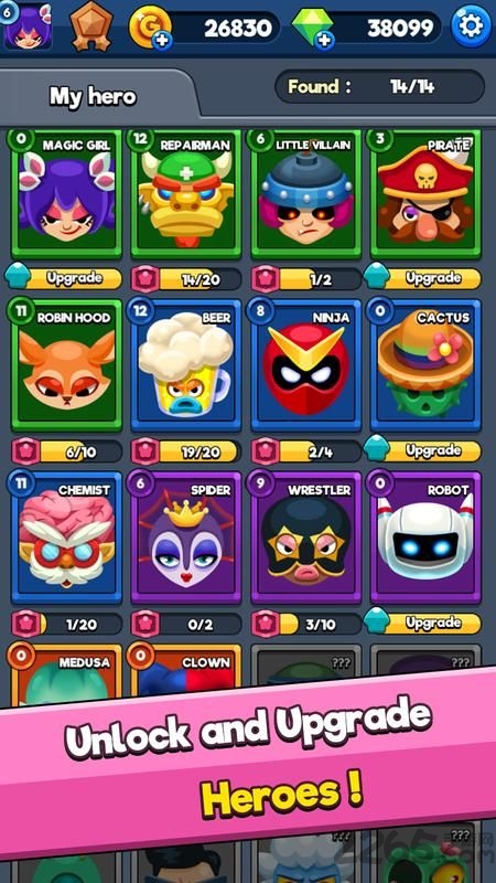 英雄口袋竞争内购破解版的图册