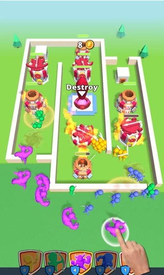 火柴人邻居冲突游戏的图册