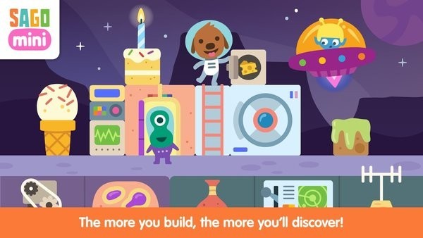 迷你飞船建造的图册