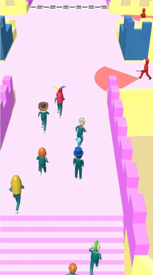 鱿鱼游戏战争舞台的图册