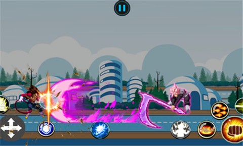 龙珠Z超级悟空战斗的图册