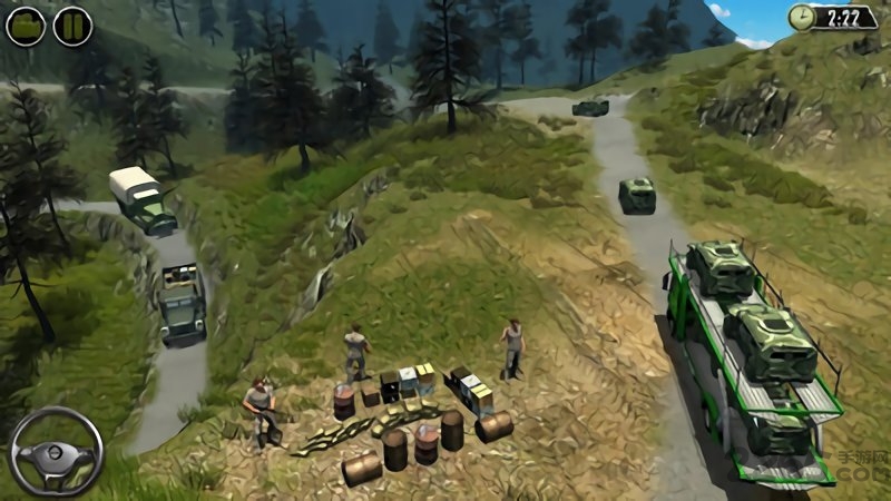 绿皮军用卡车模拟器汉化版的图册