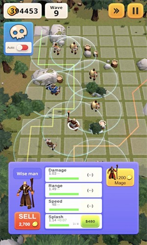 闲置塔防战争的图册