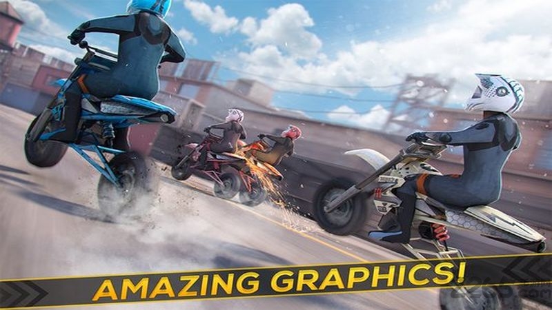 摩托特技比赛手机游戏的图册