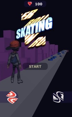 轮滑长跑的图册