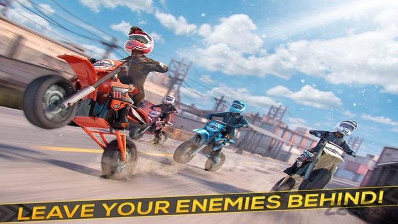 摩托特技比赛手机游戏的图册