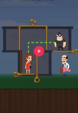 帮美女脱险的图册