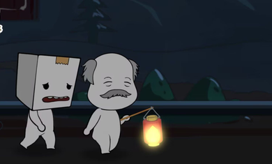 抖音纸盒人惊魂夜2的图册