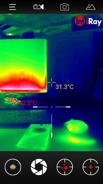 艾睿天眼t2热成像的图册