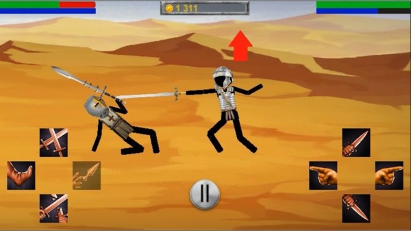 火柴人剑术决斗的图册