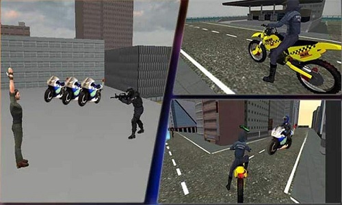 911警察摩托车无限金币版的图册